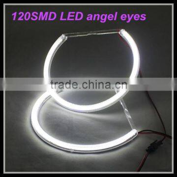 Car Accessory for bmw E46 non projector SMD LED Angel eyes with 120 LED 3014 chips led halo rings light