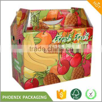 wholesales customized apple fruit packaging box