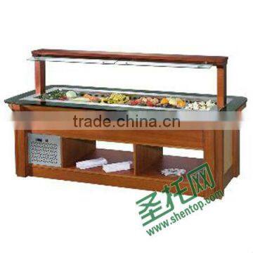 ShenTop Luxury Commercial Buffet counter Salad Bar refrigerator STEB015B