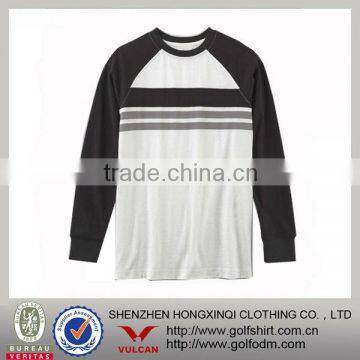 Hot sales basic edition striped t-shirts