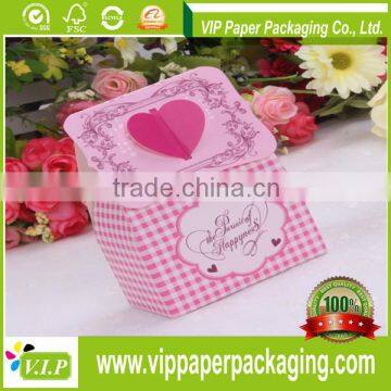 PRINTED WEDDING SWEET BOXES FOR COLORFUL DESIGN