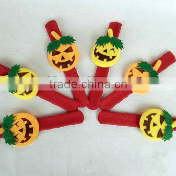 Halloween Party Decorations Pumpkin Clap Circle Wrist Strap Cartoon Decoration Kids Gift Event and Party Supplies