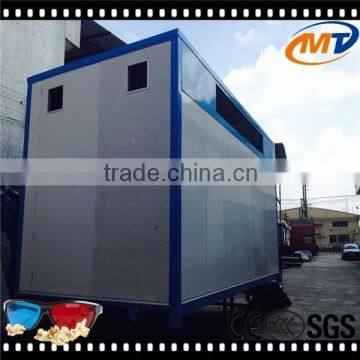 Woo!! Popular 5D Cinema With 3d Glasses Including the Outside Cabin/box/amazing High Technology Blue 5d Cinema