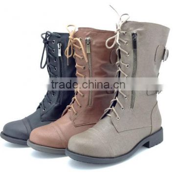 cool shoes fashion hotsale 2015 PU boots ladies boots