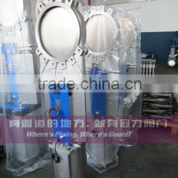 JIS Stainless Steel Pneumatic Knife Gate Valve