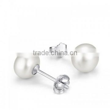 Promotion jewelry cheap gold online pearl earring initial earrings