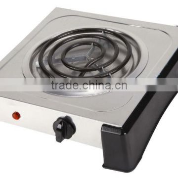 1000W single Electric SOILD Hot Plate 2014 hot sales&Promotion&with cheap style