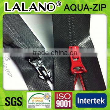 waterproof zippers 3D texture for ski wears with Intertek certitificate