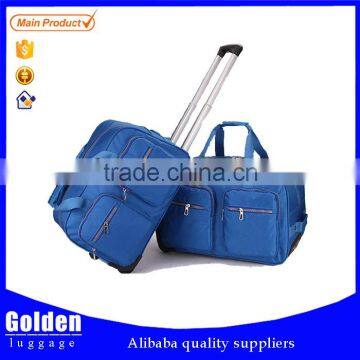 Duffle Trolley Nylon Sets Branded Travel Duffle Bag Waterproof and High-quality Luggage photo-5