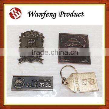 Custom Fashion Decorative Metal Nameplates/3d nameplate