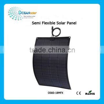 High quality flexible solar panel 60W for home portable solar panel