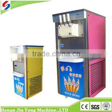 CE Approve Commercial Soft Ice Cream Machine With 3 Flavor photo-6