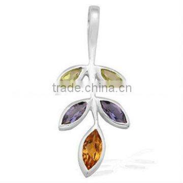 Fine Quality Beautiful 925 Sterling Silver Gemstone Pendant