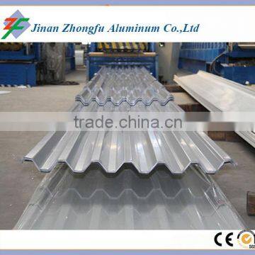 corrugated Aluminum supplier aluminum roofing sheet for Interior and exterior decoration