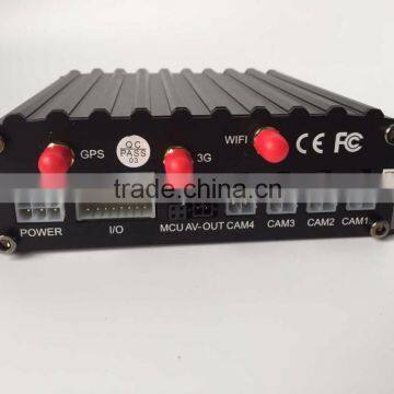 4 Channels SD Card Mobile DVR / Car DVR (GPS+3G+WiFi) Mobile Digital Video Recorder photo-2