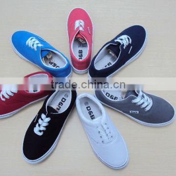 2013 Colorful cheap unisex canvas shoes