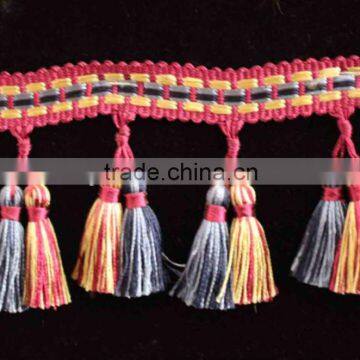 Tassel Fringe with Beautiful Trim for curtain