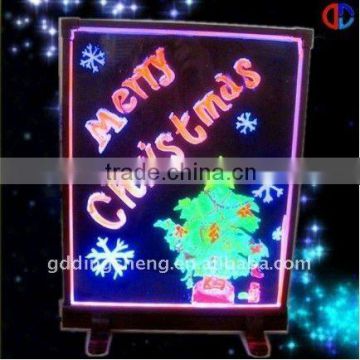 Promotion LED Fluorescent hand writing board