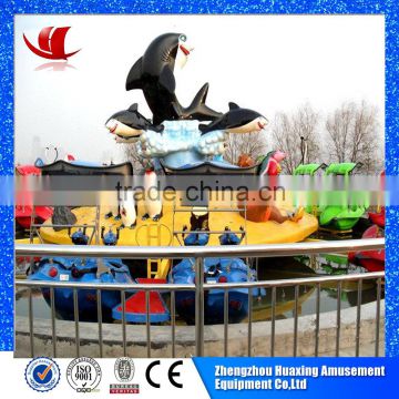 Theme water parks rides outdoor playground water rides fight shark island for sale