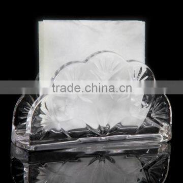 Glass Napkin Ring Glass Napkin Holder Glass Card Holder Restaurant Napkin Holder photo-3