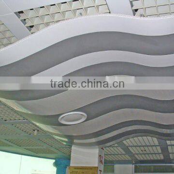 Linear aluminum ceiling panel/strip ceiling