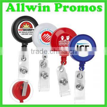 Belt Clip Type Retractable Badge Reel with Swivel Clip