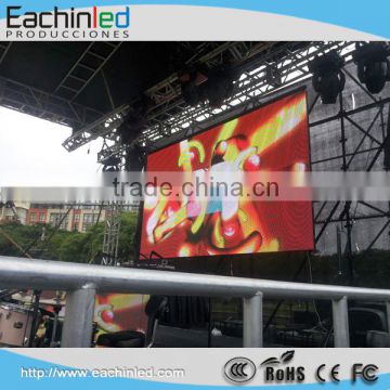 LED Concert Screens Curtain Video Wall In Chile