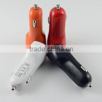 2016 High Quality Quick Speed Universal Portable Dual USB Duckbill Car Charger With 5V 2.1A Output