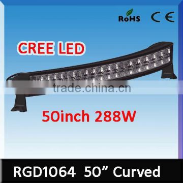 NEW PRODUCTS cree led 22080lm the latest 50" curved 288w offroad led light bar for suv