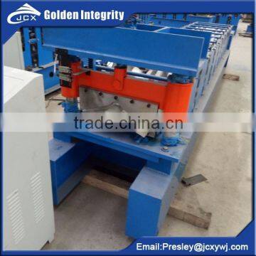 Widely Used Color Steel Metal Roof Ridge Cap Tile Cold Roll Forming Machine/Making Machine China photo-2