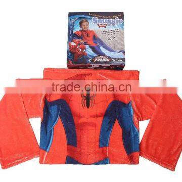 Plain Design Polyester Polar Fleece TV Blanket