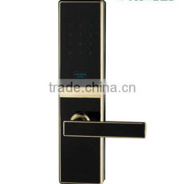 2015 Best Seller Fingerprint Password Mechanical Keys With the Mechanical Keys Polished Chrome and Gold photo-2