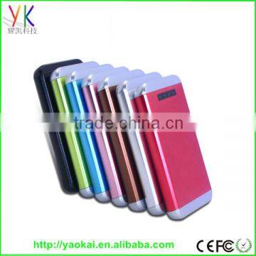 2015 new design high quality shenzhen factory power bank 8000mah