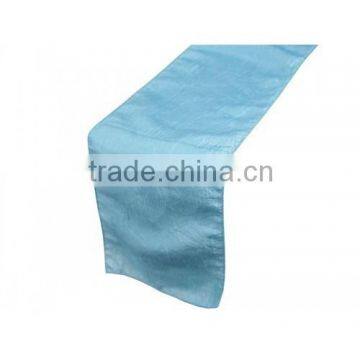 Best Quality Light Blue Burlap Table Runner