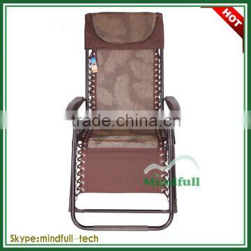 OEM Wholesale Garden Zero Gravity Deck Chair Cheap Metal Beach Deck Chair