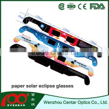 Solar Eclipse Glasses paper glasses