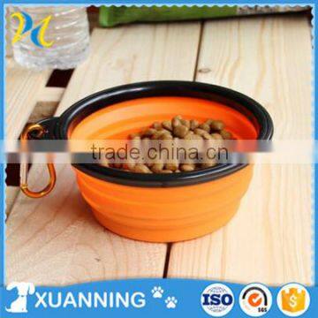 bowl with aluminum hook dog foldable bowls special pet bowl