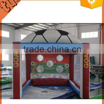 hot sale funny rounded inflatable soccer darts game for adult or children