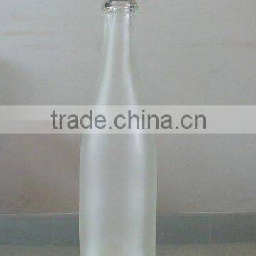 350ml frosted beer glass bottle