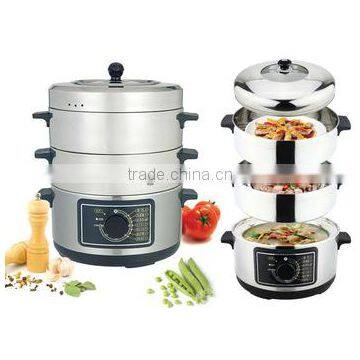 New Pattern Stainless Steel Electric Cooking Pots Large Cooking Pots Steamer Pot Collapsible Cooking Pot