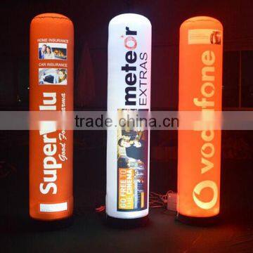 2016 Hot sale led inflatable column for advertising