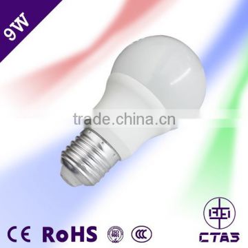 LED light bulb 9W E27 A60 LED lighting bulb led white light bulb with 26pcs LED chips