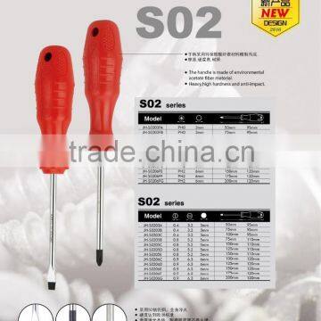 Slotted Screw Head Type and Magnetic Screwdriver with philips head from BSCI factory made by acetate fiber with high torque