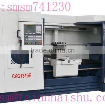 CNC pipe thread lathe CKG1319E CKG(E) Series with four-position electric turret from Taian Haishu