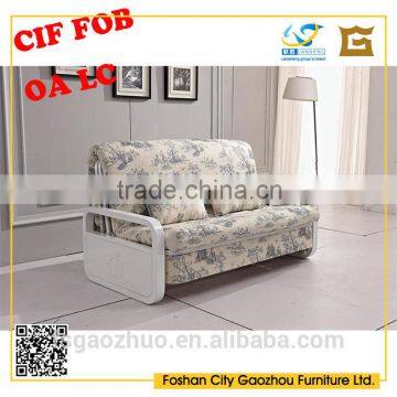 Modern Simple Design Northern-European Style sofa bed with plastic armrest and legs