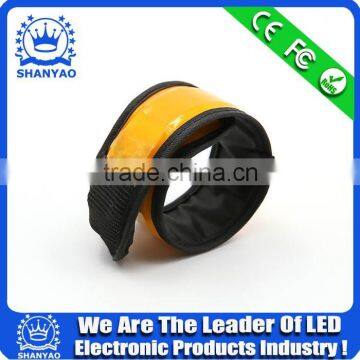 2016 Hot Selling Luminous Slap Wrist Strap