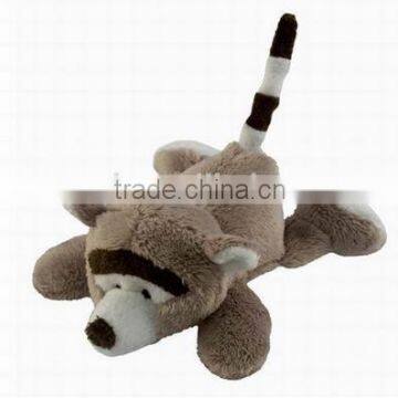 Lovely plush cute raccon magnet toy