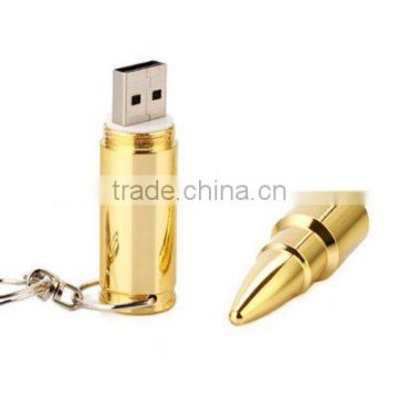 USB Flash Drive Disk 8 GB Shining Golden,bulk METAL usb flash drive