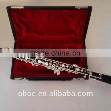 Professional Semi Automatic Smooth Polished Bakelite Body Silver Plated Keys Oboe--701S photo-6