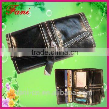 Fancy and unique design ladies party clutch leather purse made in China